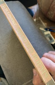 D.H. Lawrence, selected poems, 1959, compass books, 148p