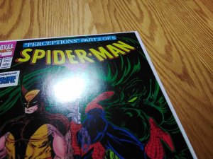 Spider-Man #9 Wolverine (1991) Newsstand McFarlane
