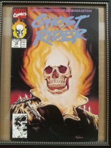 GHOST RIDER 18 MARK TEXEIRA COVER HOWARD MACKIE STORY MARVEL COMICS 1991. P02