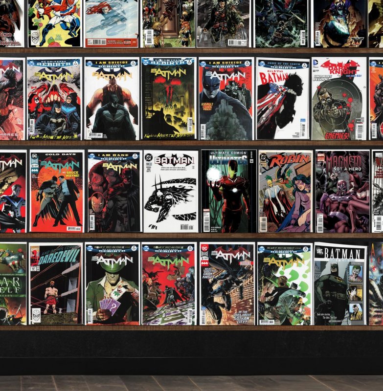 Huge Lot 150+ Comics with Daredevil, Batman, Detective Comics & More!