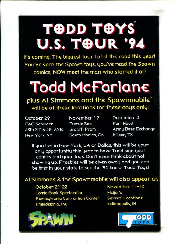 Spawn #25 - Todd McFarlane + Marc Silvestri Cover Art (9.0) 1994