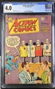Action Comics #197 1954 DC Comics CGC 4.0 Superman