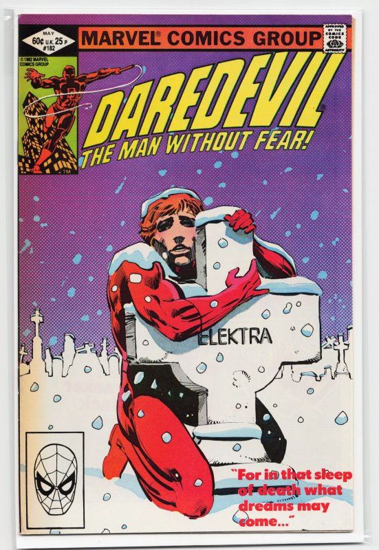 Daredevil #186 Direct Edition (1982) Daredevil