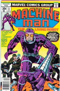 Machine Man #1 2 & 3 (1978) Jack Kirby Nice copies!