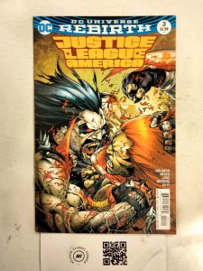 Justice League of America #3 VF-NM DC Comic Book Rebirth 7 TJ80