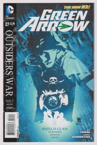 DC Comics! Green Arrow! Issue #27! The New 52!