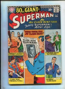 SUPERMAN #197 (6.5) WHEN THERE WAS NO CLARK KENT!