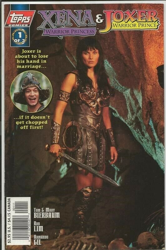 Xena Warrior Princess Joxer Warrior Prince #1 ORIGINAL Vintage 1997 Topps Comics 