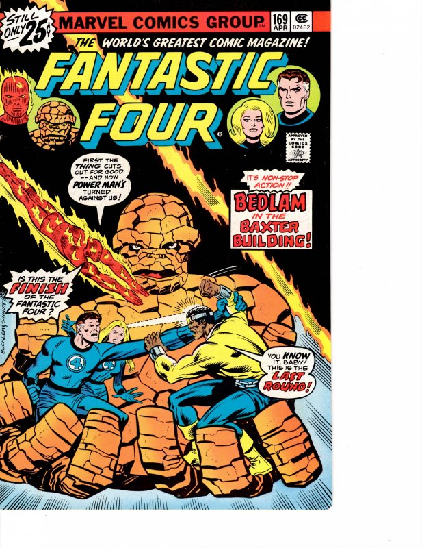 Fantastic Four (1961) #169 VF- (7.5) Luke Cage