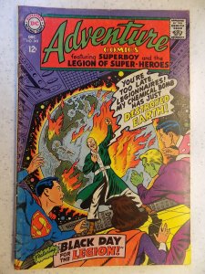 ADVENTURE COMICS # 363 DC ACTION LEGION VG+