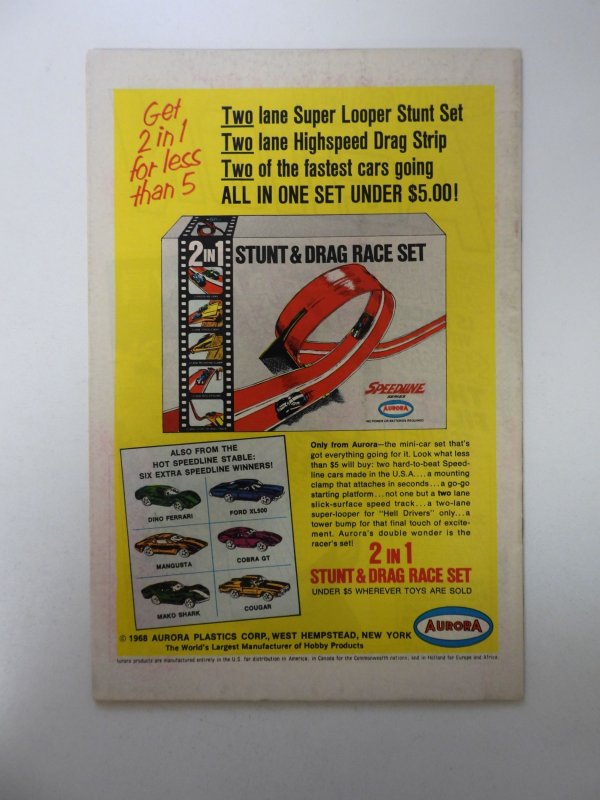 The Hawk and The Dove #3 (1969) FN- condition