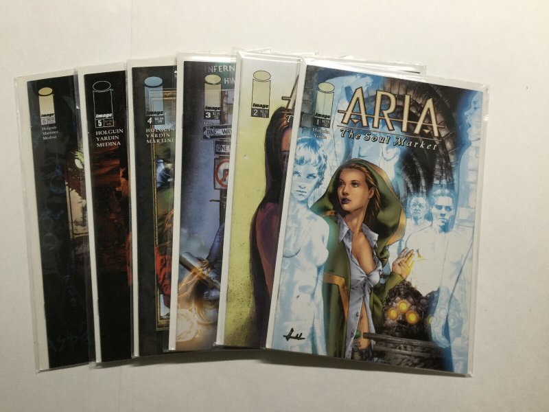 Aria The Soul Market 1 2 3 4 5 6 Lot Run Set Near Mint Nm Image