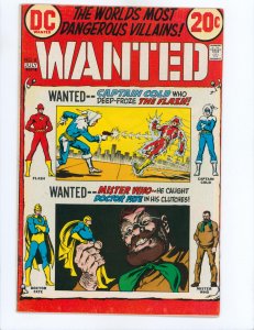 Wanted, The World's Most Dangerous Villains #8 (1973)