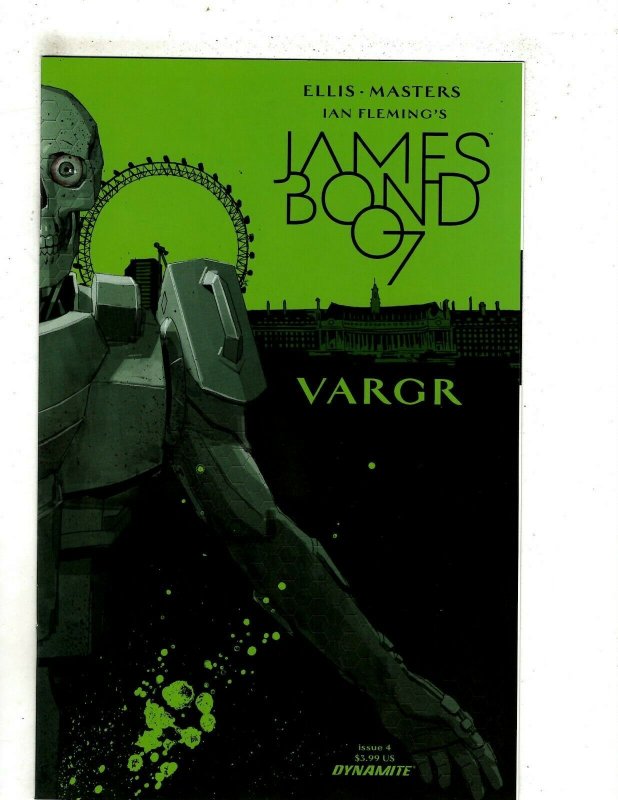 Lot Of 8 James Bond 007 Vargr Dymanite Comic Books # 1 2 3 4 5 6 7 8 GE6