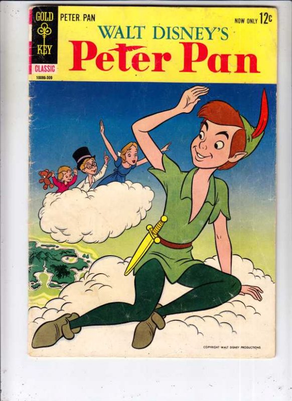 Movie Comic Peter Pan #1 (Sep-63) VG/FN Mid-Grade Peter Pan