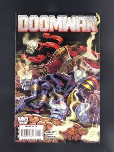 Doomwar #1 (2010) Battle of Doctor Doom versus Wakanda