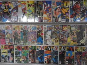 Huge Lot 120+ Comics W/ G. I. Joe, Wolverine, Hulk, Gambit+ Avg VF- Condition!!