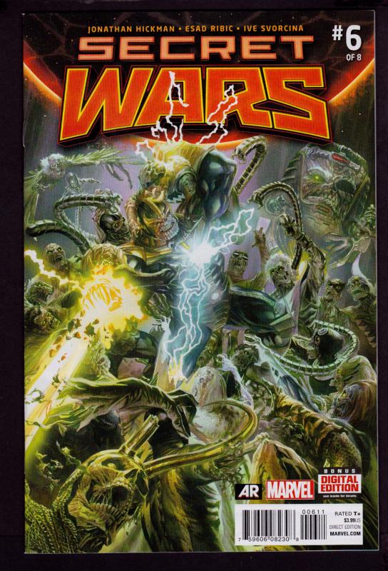 Secret Wars #6 (2015 Series)   9.6 NM+ 