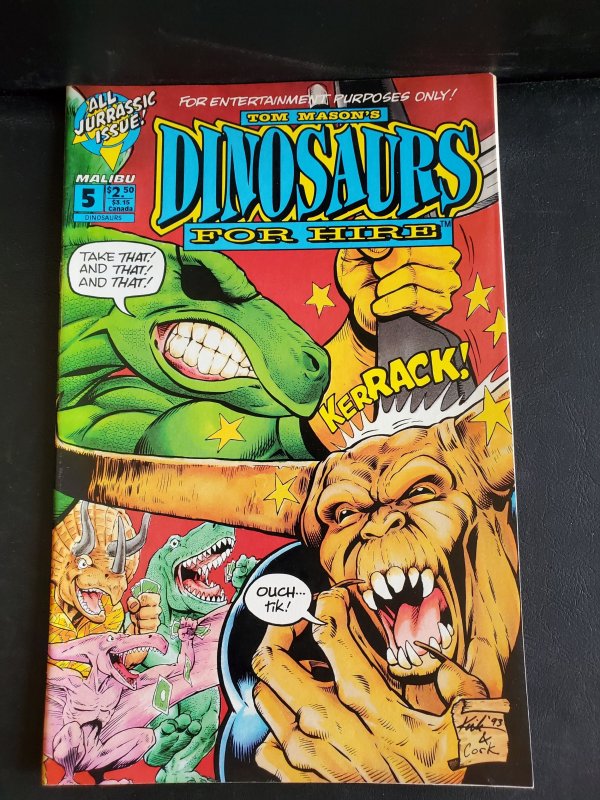 Dinosaurs For Hire #5 (1993)