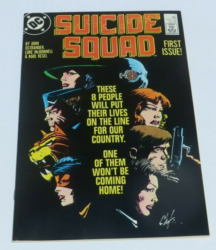 Suicide Squad #1 VF+ 8.5 High Grade DC Comic Book 1st App. Briscoe Key Issue