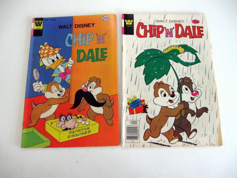 *CHIP N DALE WALT DISNEY LOT 10 Books Guide $44