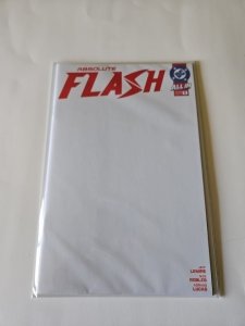 Absolute Flash #1 CVR H Blank Card Stock Cover Varian