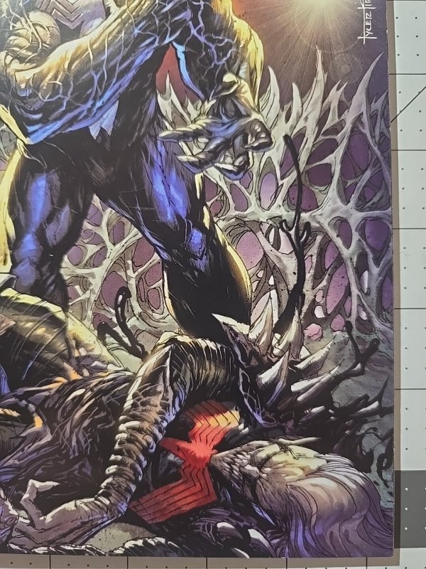 King In Black #5 Signed Tyler Kirkham Virgin Variant Cover