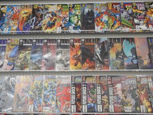 Huge Lot 180+ Comics W/ Blaze, Captain America, Swamp Thing+ Avg VF- Condition!