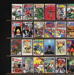Huge Lot 140+ Comics with Alpha Flight, Thor, Fantastic Four & More!