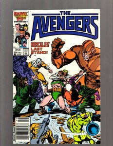 12 The Avengers Comics #273 274 275 276 277 278 279 280 281 282 283 284 GB2