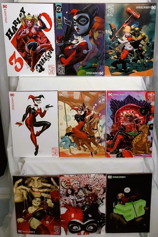 HARLEY QUINN 30th Anniversary Special #1 Variant Cover Set DC Comics DCU