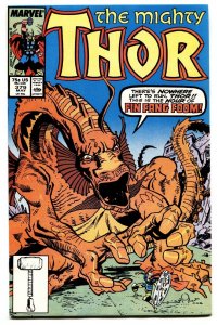 THOR #379 comic book-HIGH GRADE COPY-MARVEL-Fin Fang Foom