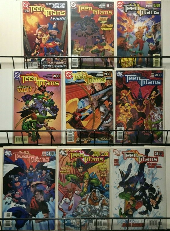 TEEN TITANS - DC - 40 ISSUE LOT - 2003-09 VF+ Never Read - Johns McKone Alquiza