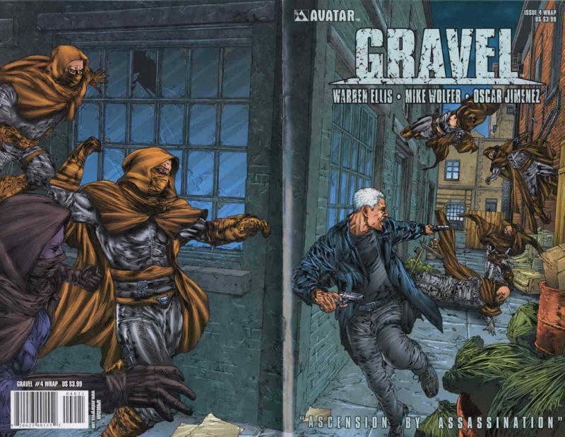 Gravel #4 (wrap) VF/NM; Avatar | save on shipping - details inside