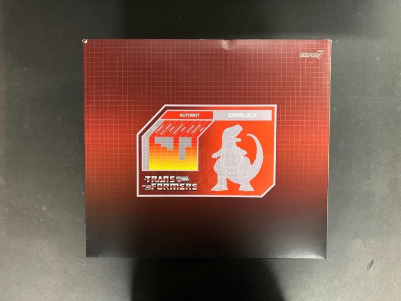 Transformers ULTIMATES Autobots GRIMLOCK Dino Mode Super7 With Slip Cover