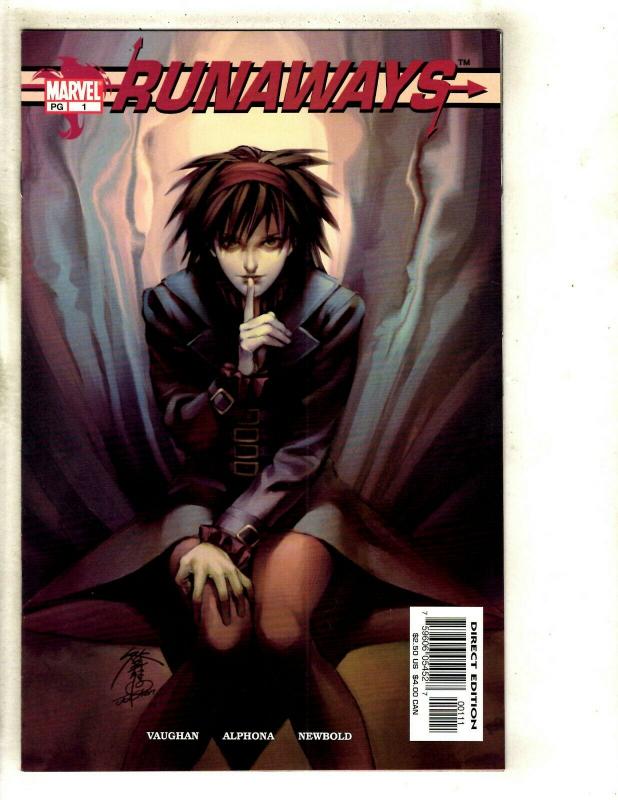 Runaways # 1 NM Marvel Comic Book 1st Appearance Brian K. Vaughan Alphona SM8