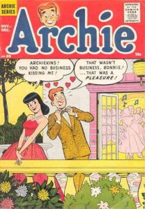 Archie #89 FAIR ; Archie | low grade comic November 1957 Veronica
