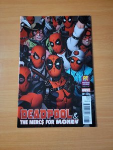 Deadpool and the Mercs for Money #1 PX Previews Variant ~ NEAR MINT NM ~ 2016