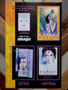 KABUKI Wizard 1/2 Special w COA (FN 6.0) Image 1997 DAVID MACK Sketchbook, Art