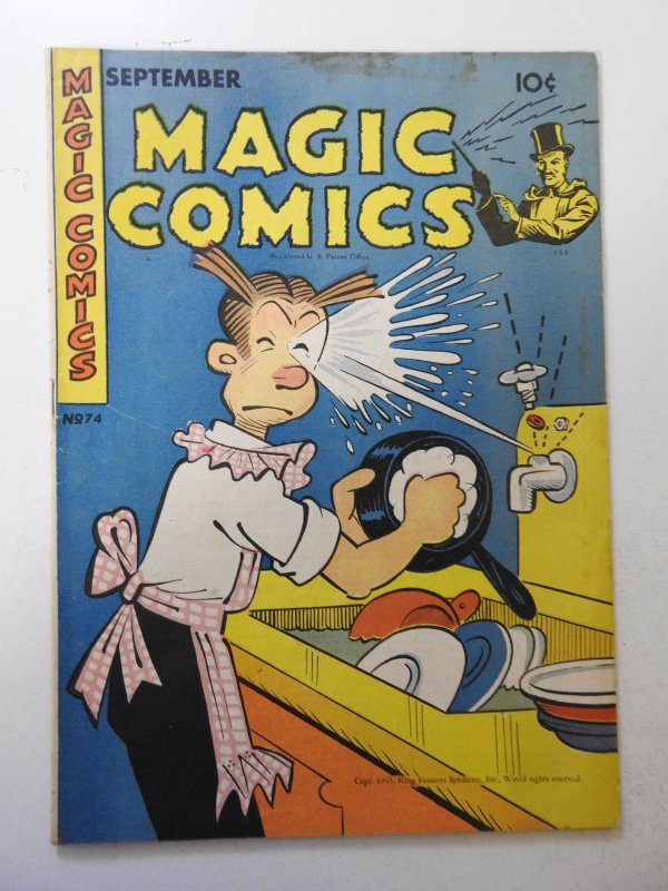 Magic Comics #74 (1945) VG/FN Condition!