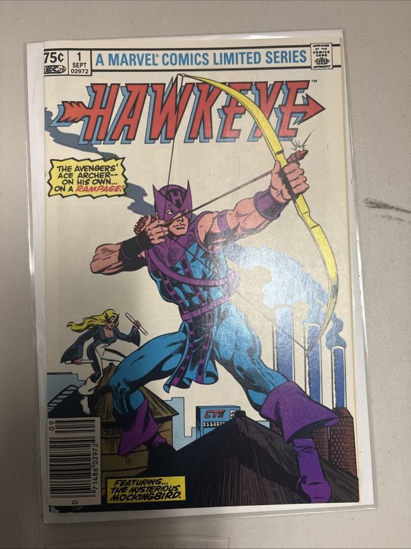 Hawkeye (1983) # 1 (VF/NM) • Canadian Price Variant • Mark Gruenwald