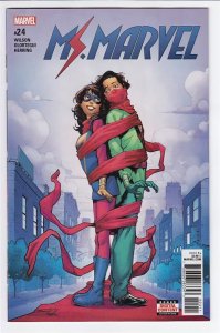 MS MARVEL (2015 MARVEL) #24 CVR A VALERIO SCHITI
