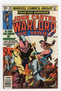 John Carter Warlord of Mars #10 Marv Wolfman Gil Kane VF