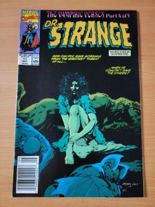 Doctor Strange Sorcerer Supreme #17 Newsstand ~ VF - NEAR MINT NM ~ 1990 Marvel 