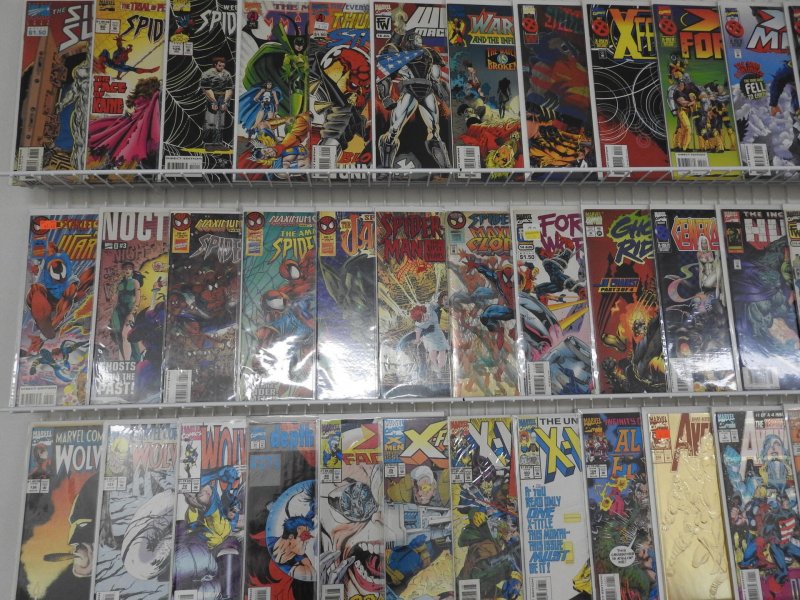 Huge Lot of 130+ Comics W/ Punisher, Venom, Ghost Rider Avg. VF Condition