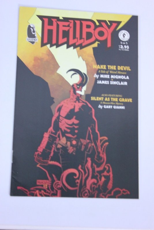 Hellboy: Wake the Devil #5 (1996) Hellboy NM