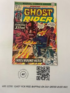 Ghost Rider # 9 VF Marvel Comic Book Vol. # 1 1974 Hellbound Hero 18 J226