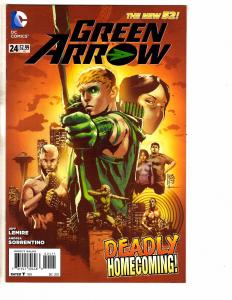 Lot Of 5 Green Arrow DC Comic Books # 22 23 23.12 4 25 Arrow Batman Flash J237