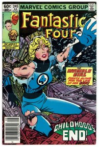 Fantastic Four #245  (Aug 1984, Marvel)  6.5 FN+