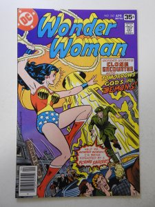 Wonder Woman #242 (1978) FN- Condition! stain on spine